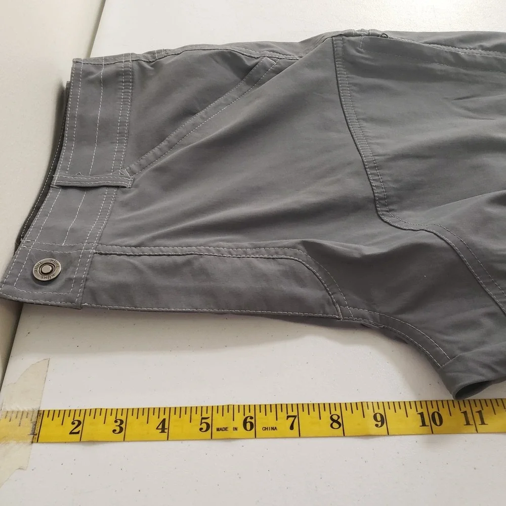 Kuhl Mens‎ Renegade 8.5 In Inseam Shorts Size 36 Dark Gray Nylon Blend Hiking